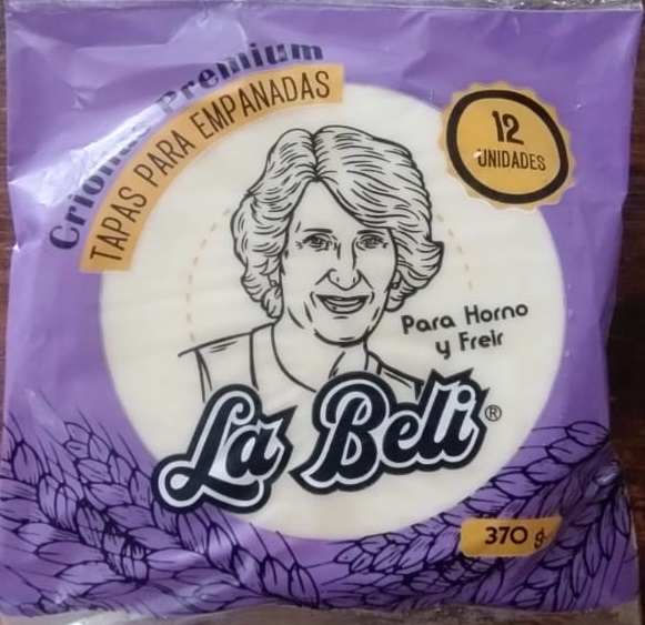 TAPAS PARA EMPANADAS LA BELI